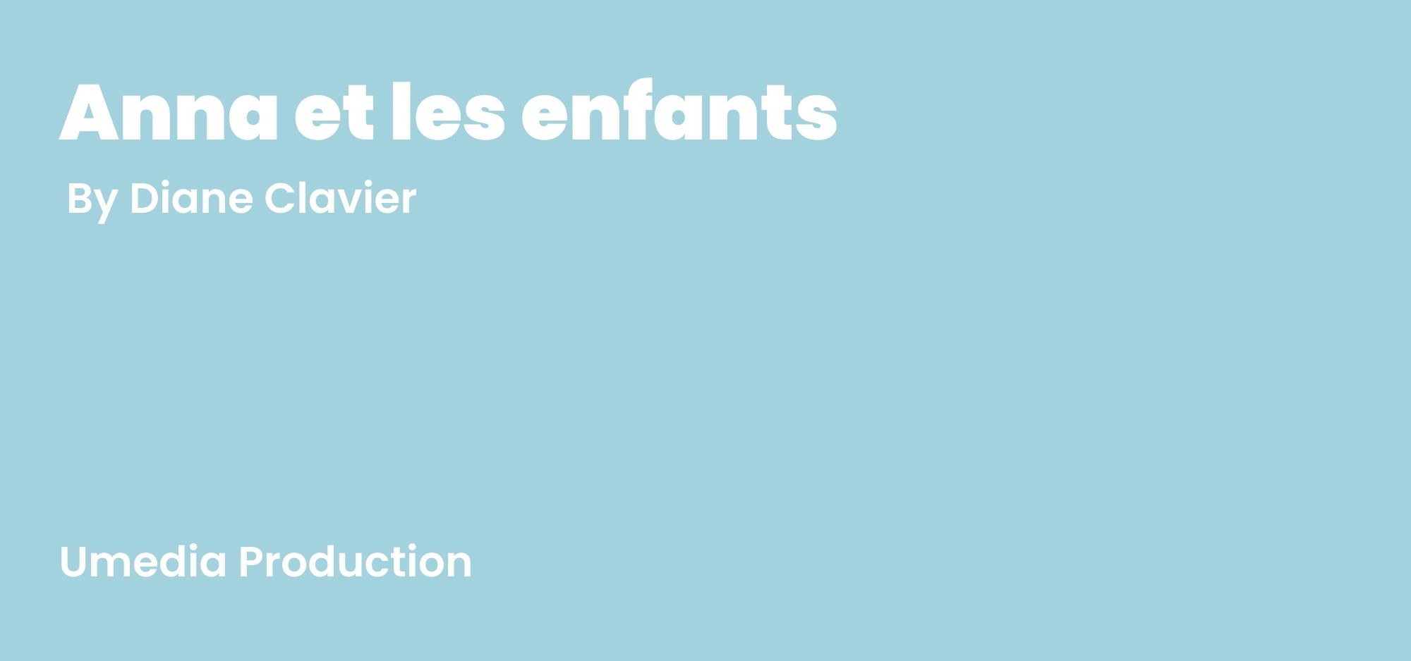Anna et les enfants