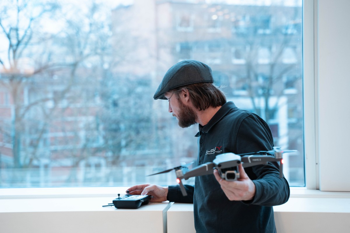 Tournage Cité Miroir • Drone