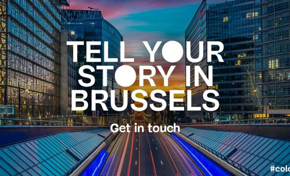 Tell your story in Brussels