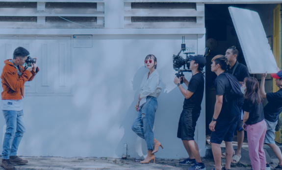 Filming set